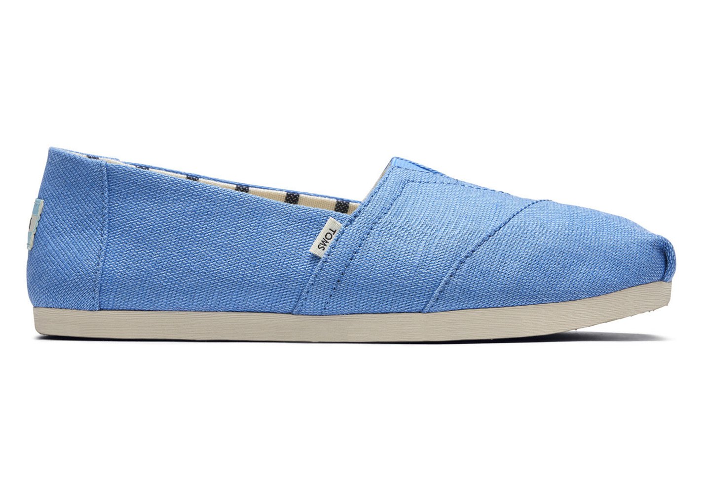 Toms Alpargata Heritage Canvas Espadrille Blue - Womens - 56972-XEQW